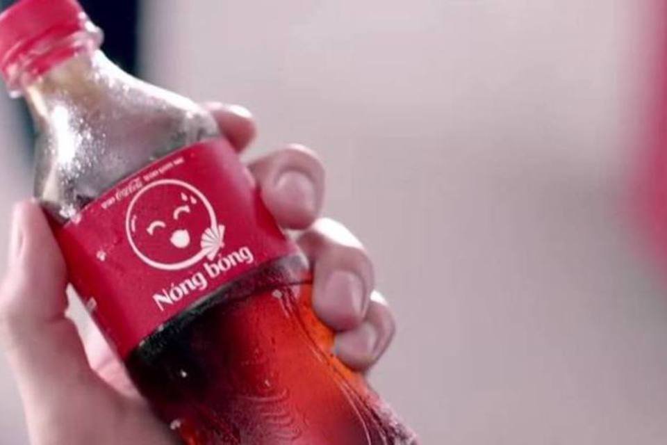 Coca-Cola coloca emoticons em suas garrafas