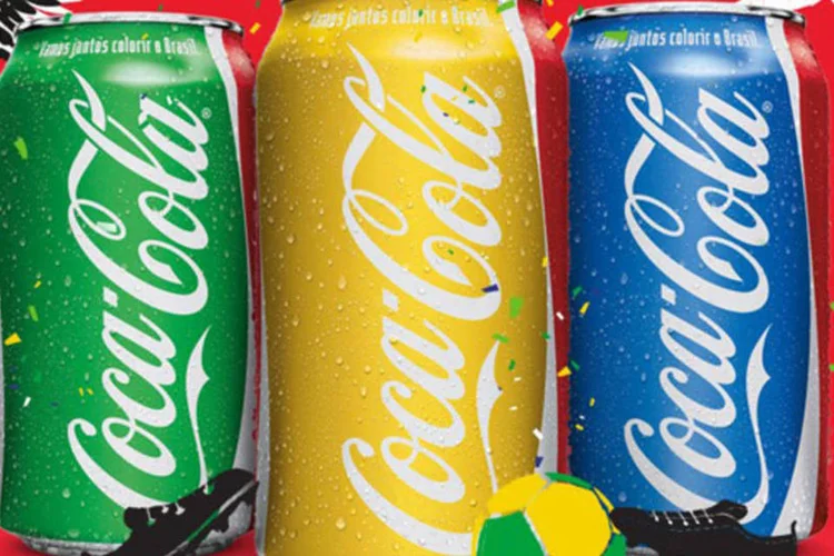 Campanha da Coca-Cola para a Copa das Confederações: patrocinadora foi a mais lembrada de pesquisa feita pela Ipsos. Associação espontânea de consumidores foi de 51% (Divulgação)