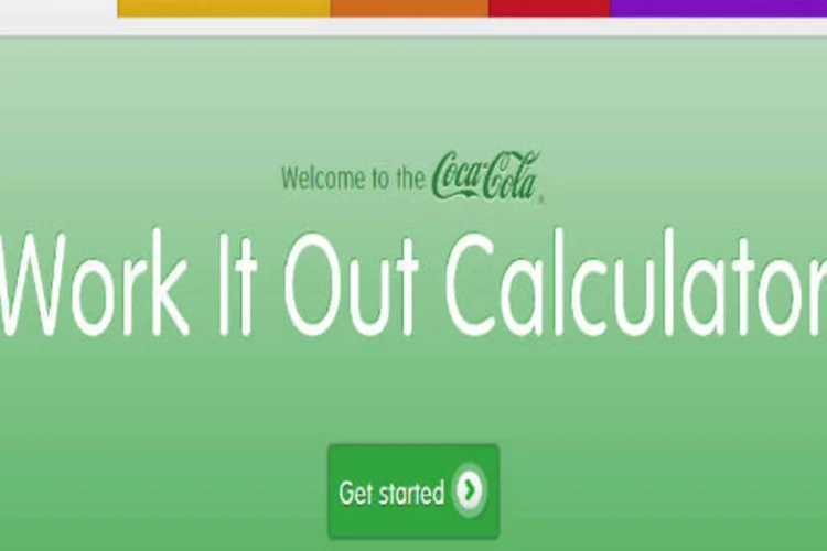 Calculadora virtual: ideia é fazer com que consumidores adotem estilos de vida mais saudáveis (Divulgação)