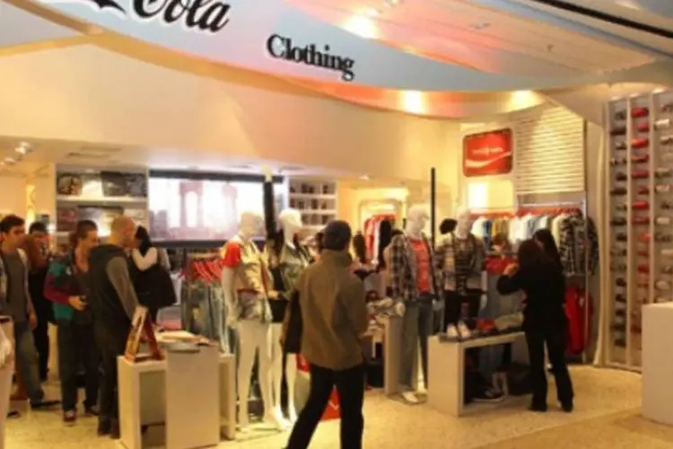 Coca-Cola: primeira loja da grife de roupas da marca foi aberta em Porto Alegre (Divulgação)