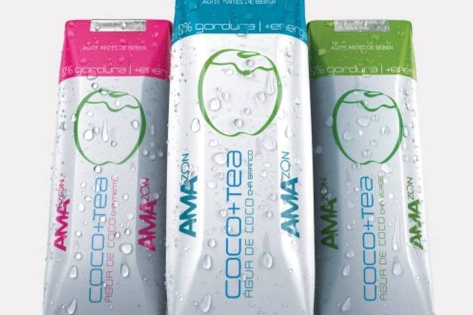 Amazon Waters lança bebida com chá e água de coco