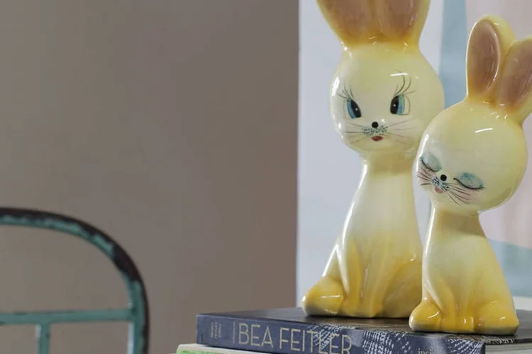 Coelhos de cerâmica (Salvador Cordaro)
