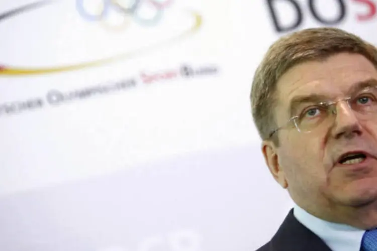 O alemão Thomas Bach anunciou nesta quinta-feira a sua candidatura à presidência do Comitê Olímpico Internacional (COI) (REUTERS / Lisi Niesner)