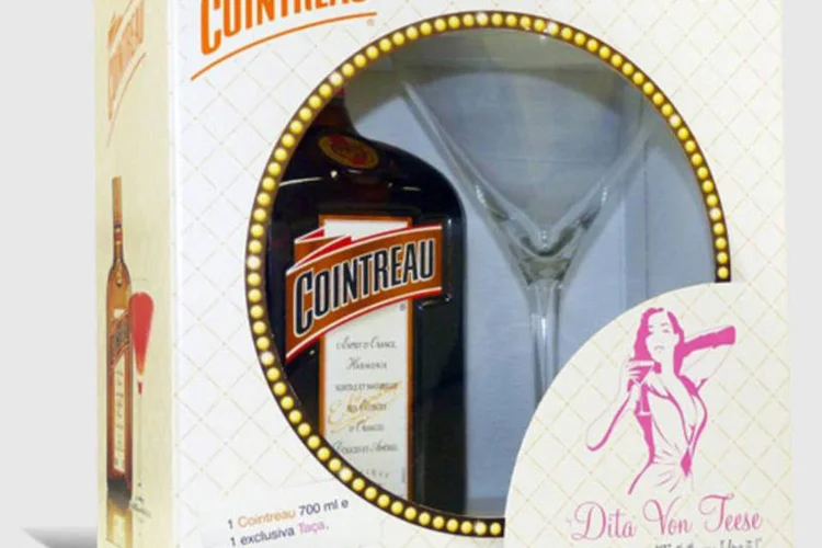 Embalagem com Cointreau: objetivo da ação é aumentar a interação com o consumidor (Divulgação)
