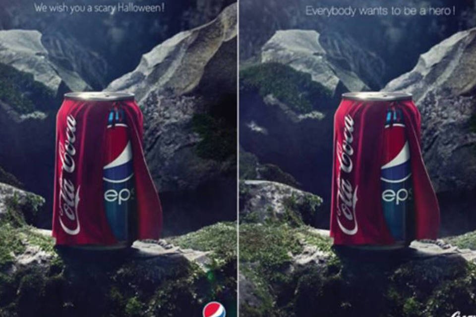 Coca-Cola responde à Pepsi em anúncio não oficial