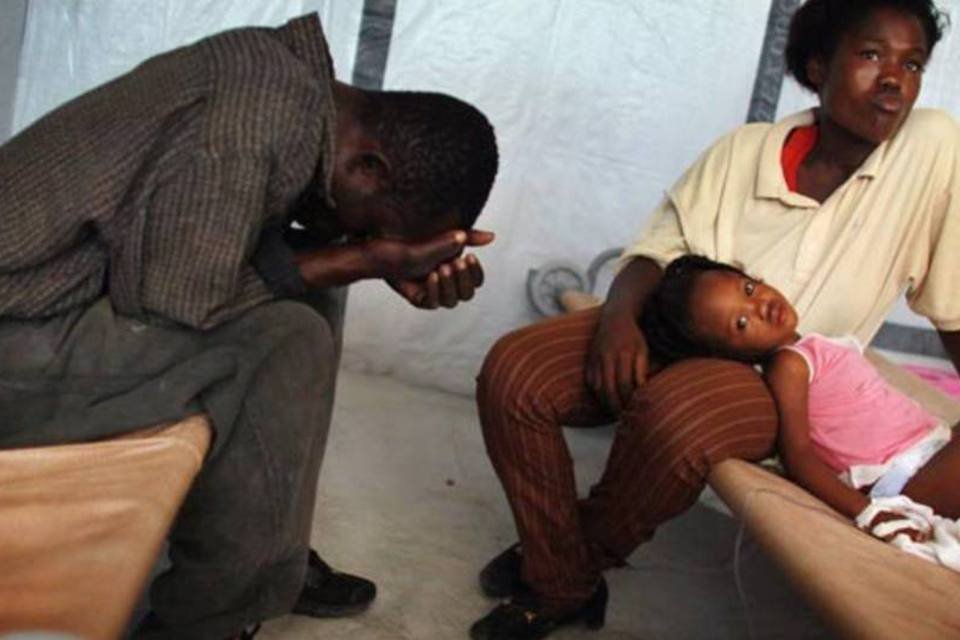 Cólera no Haiti: doença já matou 1.603 no país, e deixou mais de 30 mil nos hospitais (Joe Raedle/Getty Images)