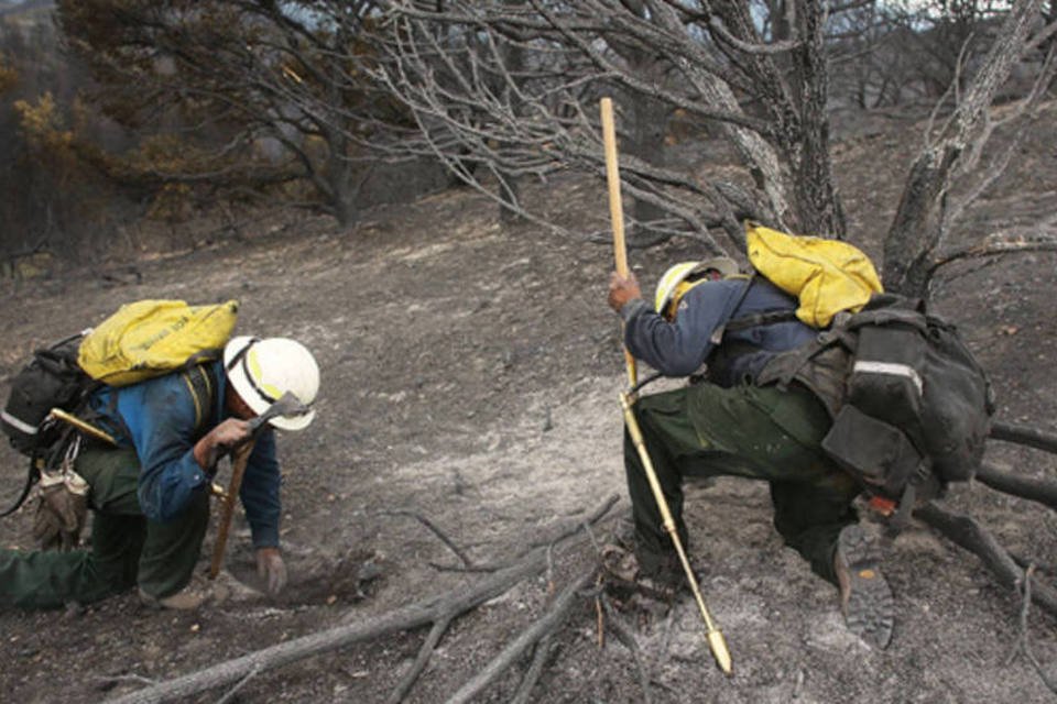 O maior incêndio do Colorado em imagens