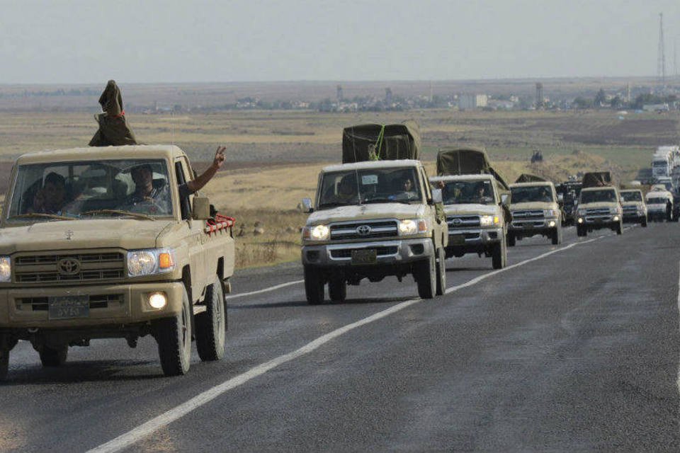 Primeiros peshmergas chegam a Kobane para luta contra o EI