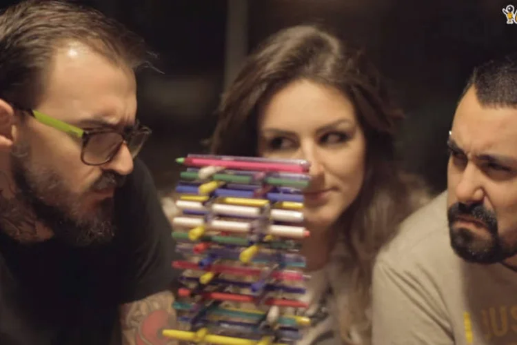 PC Siqueira, Kéfera e Cid: blogueiros customizaram a caneta dos sonhos (Reprodução/YouTube/BIC Brasil/Divulgação)