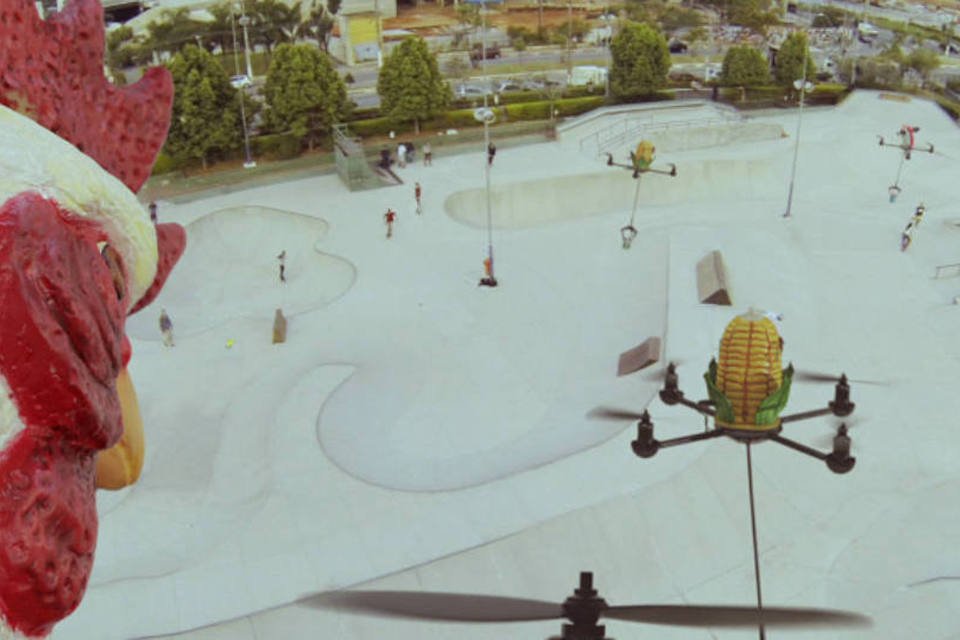 Drones são protagonistas em filme do Cup Noodles
