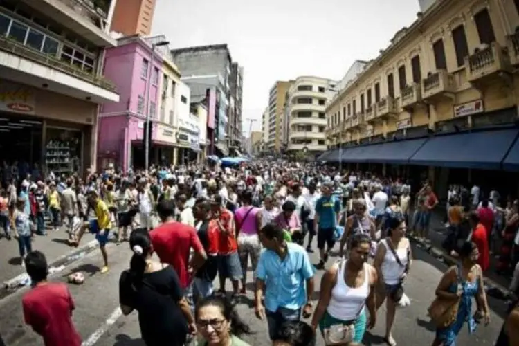 Comércio em São Paulo: capital paulista registrou aumento de 0,8% no nível de emprego do comércio varejista (Marcelo Camargo/Agência Brasil)