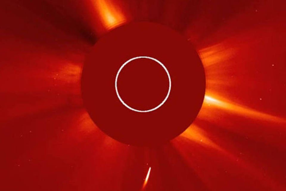 NASA filma choque de cometa com o Sol