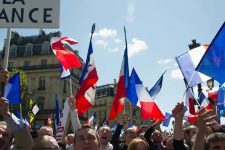 
	Com&iacute;cio na Fran&ccedil;a: governo se prepara para uma iminente reestrutura&ccedil;&atilde;o que pode p&ocirc;r fim ao mandato do primeiro-ministro, Jean-Marc Ayrault
 (Getty Images)