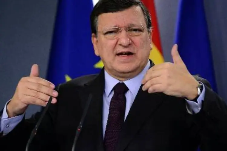 
	Jos&eacute; Dur&atilde;o Barroso: &quot;fluxo de g&aacute;s n&atilde;o deve ser interrompido&quot;
 (Javier Soriano/AFP)