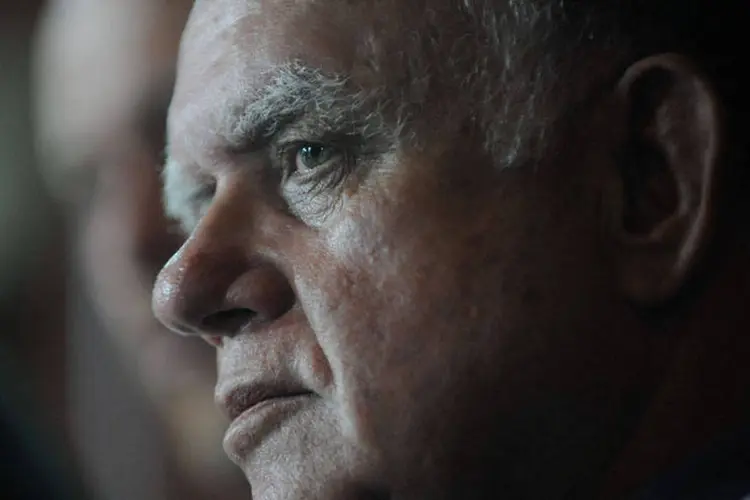 Jurandyr Ochsendorf durante mutirão de depoimentos de agentes da repressão da ditadura militar (Tânia Rêgo/Agência Brasil)