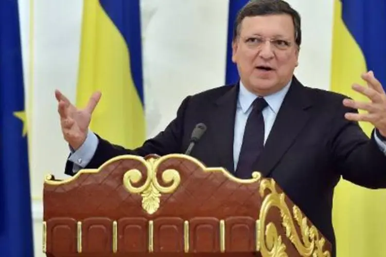 José Manuel Barroso: União Europeia teme pelo equilíbrio político na região (Sergei Supinsky/AFP)