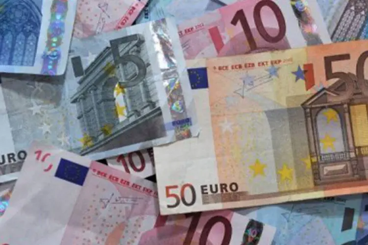 O Tesouro italiano colocou 12 bilhões de euros em bônus a curto prazo (Philippe Huguen/AFP)