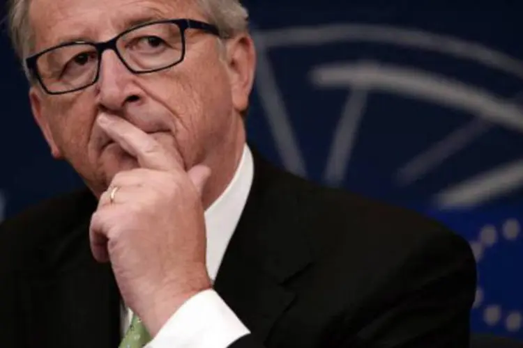
	&quot;Juncker teve in&uacute;meros contatos e v&ecirc; sinais positivos na carta de Atenas, que abre caminho para um compromisso razo&aacute;vel&quot;, indicou o porta-voz
 (FREDERICK FLORIN/AFP)