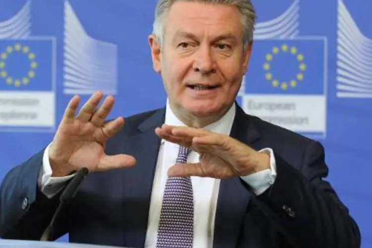 O comissário de Comércio da UE, Karel De Gucht: Rússia se opõe ao acordo (John Thys/AFP)