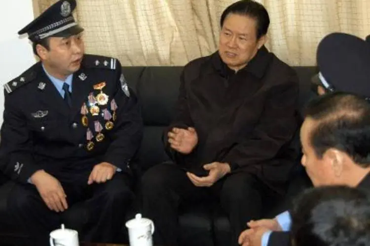 Zhou Yongkang (c): Zhou é o membro mais importante do Partido Comunista (AFP)