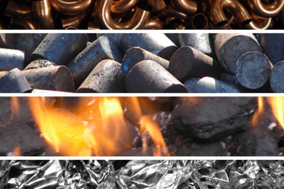 Cobre, chumbo, carvão e alumínio: a Glencore domina a negociação de algumas das principais commodities (Reprodução/Stock.Xchng)