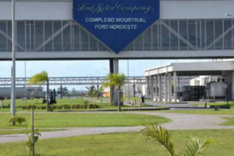 Um dos complexos industriais da Ford: ela desistiu de se fixar no RGS e partiu para a Bahia, onde inaugurou fábrica em Camaçari, em 2001, mas já havia recebido do governo gaúcho parte do montante acertado (Divulgação)