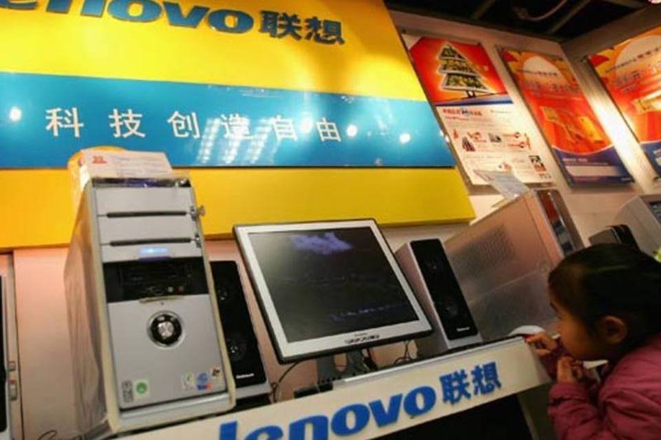 Computadores da Lenovo: dos emergentes, empresa teve maior expansão no Brasil (Cancan Chu/Getty Images)
