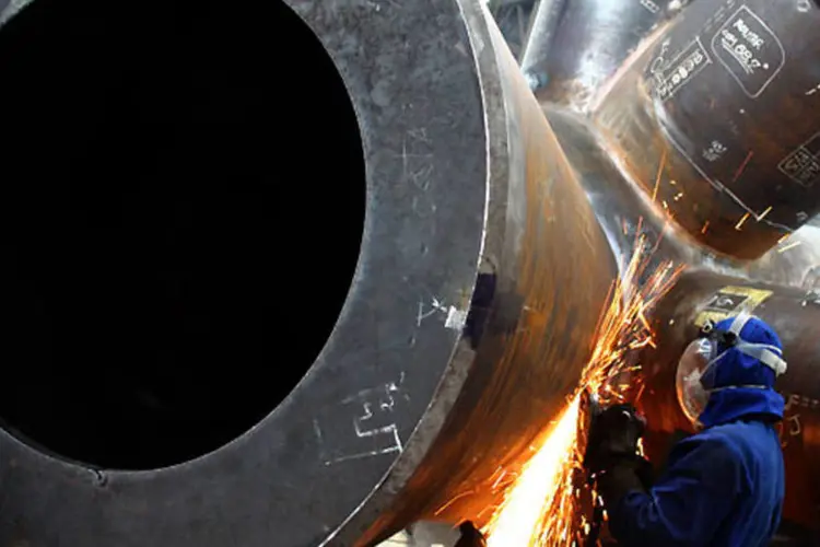 As ações da fabricante de tubos de aço apresentam uma valorização de 14,4% em janeiro (Divulgação)