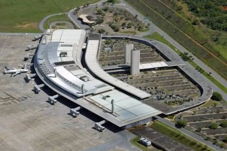 
	O Aeroporto Internacional de Confins, em Minas Gerais, que ser&aacute; concedido &agrave; iniciativa privada
 (Divulgação)