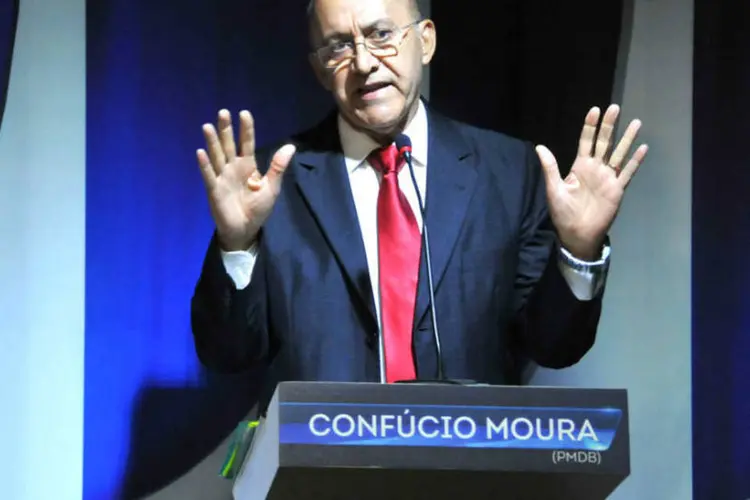
	Conf&uacute;cio Moura: o atual governador teve 35,9%
 (Divulgação/Confúcio Moura)