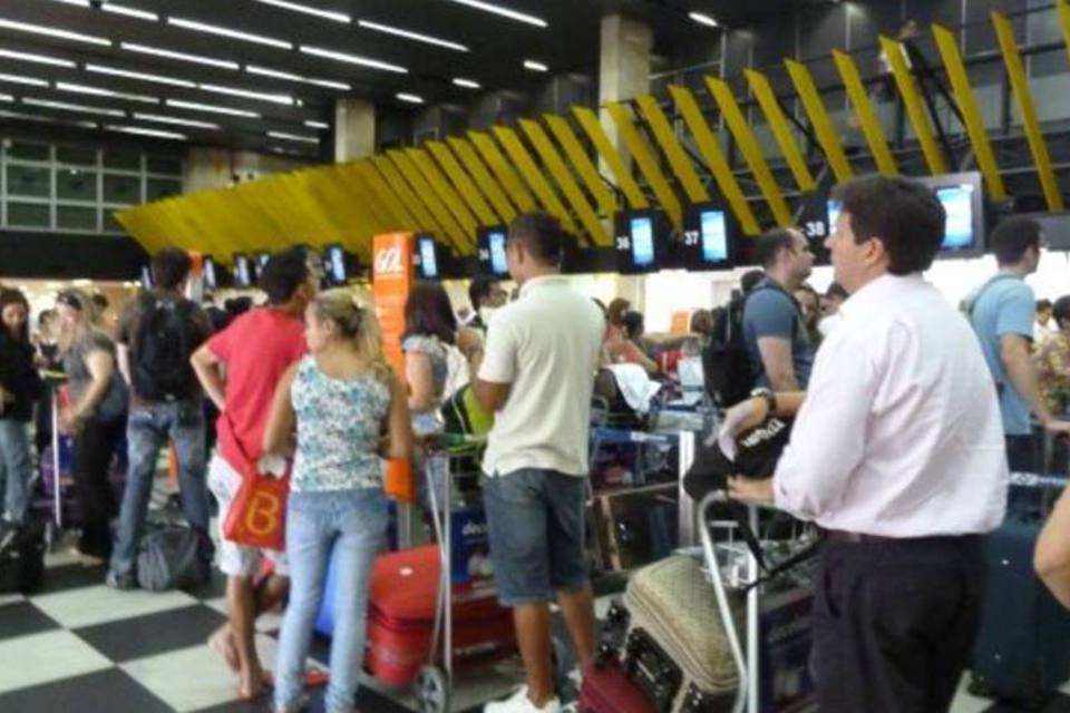 Entidade denuncia 'situação caótica' da aviação civil