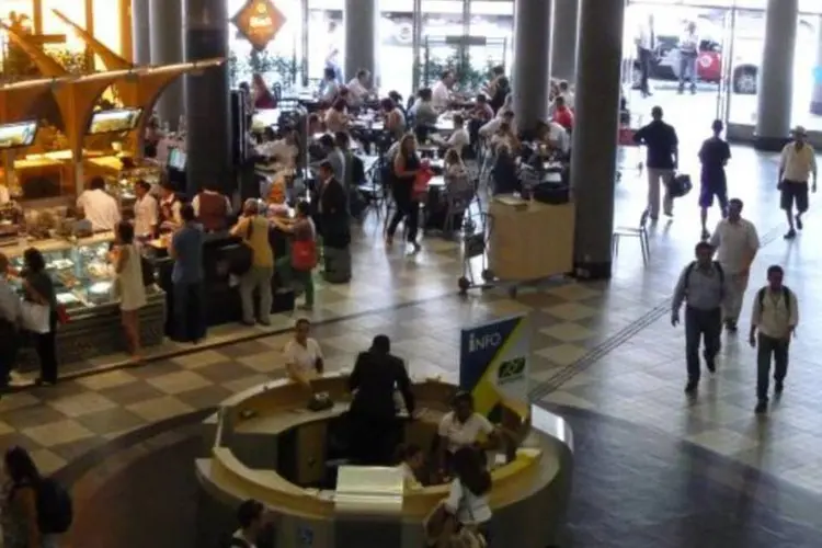 
	O aeroporto de Congonhas (SP) foi o que mais registrou cancelamentos: foram 73
 (Daniela Moreira/EXAME.com)