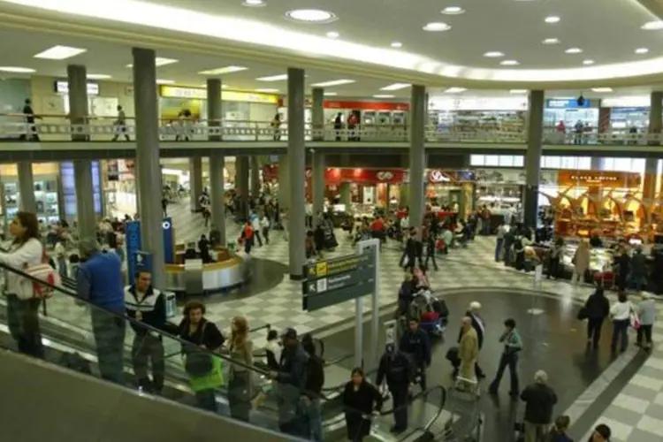 No Aeroporto de Congonhas, que fica na Zona Sul da capital paulista, dois dos 30 voos programados foram cancelados (Divulgação)