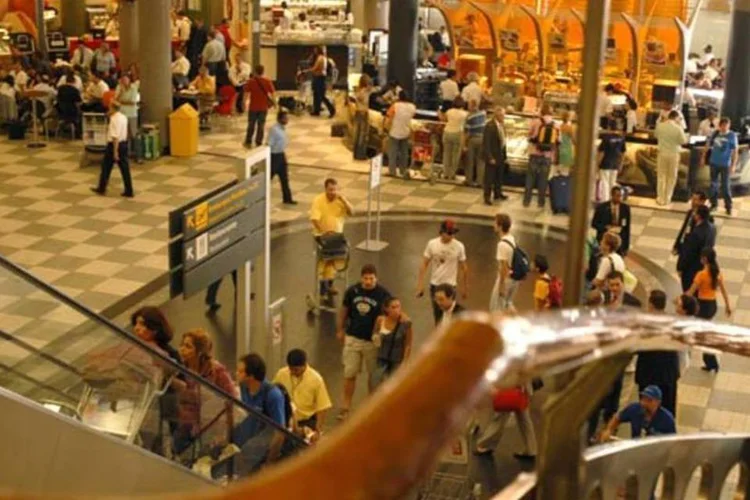 Congonhas: a Gol contratou um economista para falar de classe C a estrangeiros (Bia Parreiras/VIAGEM E TURISMO)