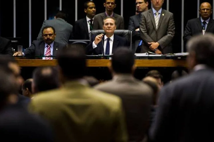 
	Sess&atilde;o do Congresso: projeto da LDO de 2016 &eacute; importante para o esfor&ccedil;o fiscal que Joaquim Levy tenta fazer a partir do pr&oacute;ximo ano
 (Marcelo Camargo/Agência Brasil)
