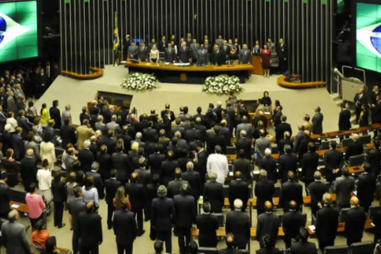 
	Congresso Nacional: parlamento s&oacute; poderia iniciar seu recesso formal ap&oacute;s a vota&ccedil;&atilde;o da LDO
 (Jose Cruz/ABr)