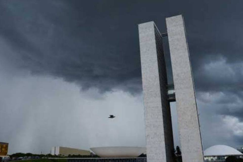 Manifestantes invadem o Congresso