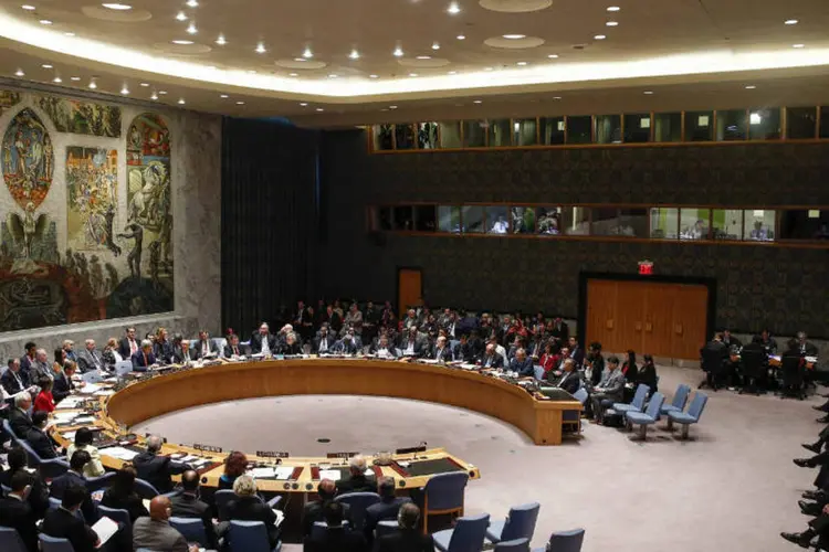 
	Reuni&atilde;o do Conselho de Seguran&ccedil;a da ONU em Nova York
 (Shannon Stapleton/Reuters)