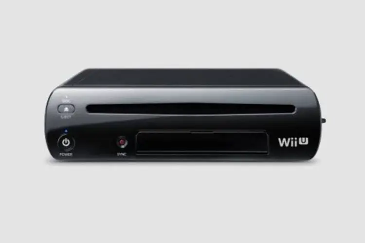 Console Wii U, sem o controle sensível ao toque (Divulgação/Nintendo)