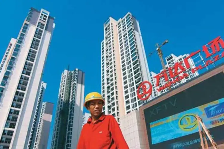 Construção na China (Imagine China/Latinstock)