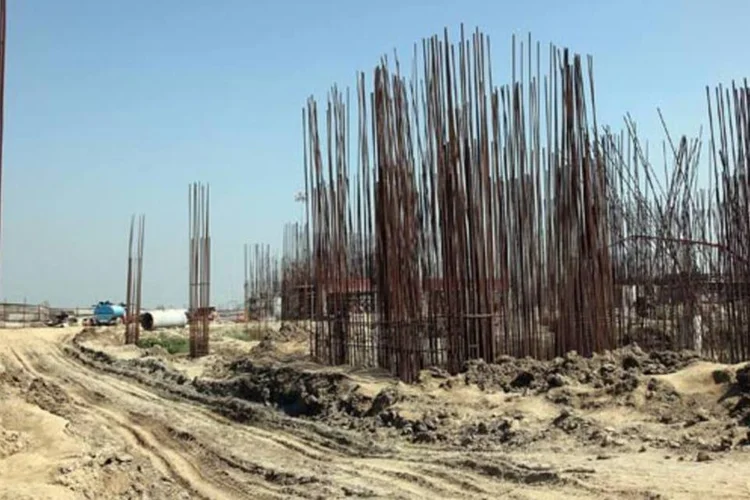 Construção na Índia: aumento de 8,8% no setor também auxiliou crescimento da economia (Graham Crouch/Getty Images)