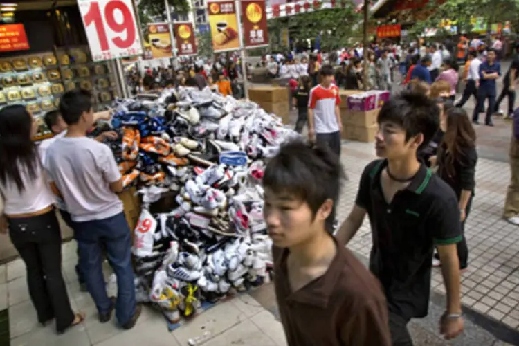 
	China: as vendas do varejo aumentaram 10,7 por cento em 2015
 (Anderson Schneider/Veja)