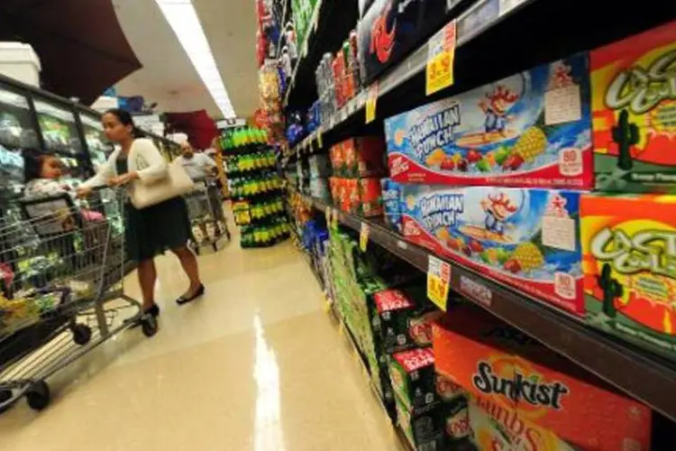 
	Consumo nos Estados Unidos: aumento dos pre&ccedil;os durante o ano chegou a 1,4%
 (Frederic J. Brown/AFP)