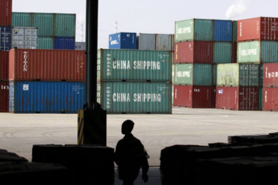 Estudo estima superávit comercial menor da China com EUA