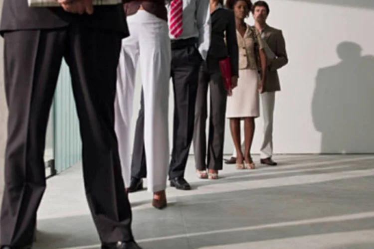 
	Fila para contrata&ccedil;&atilde;o: gerentes de recrutamento escolhem candidatos piores para os empregos do que os recomendados por um algoritmo
 (Getty Images)