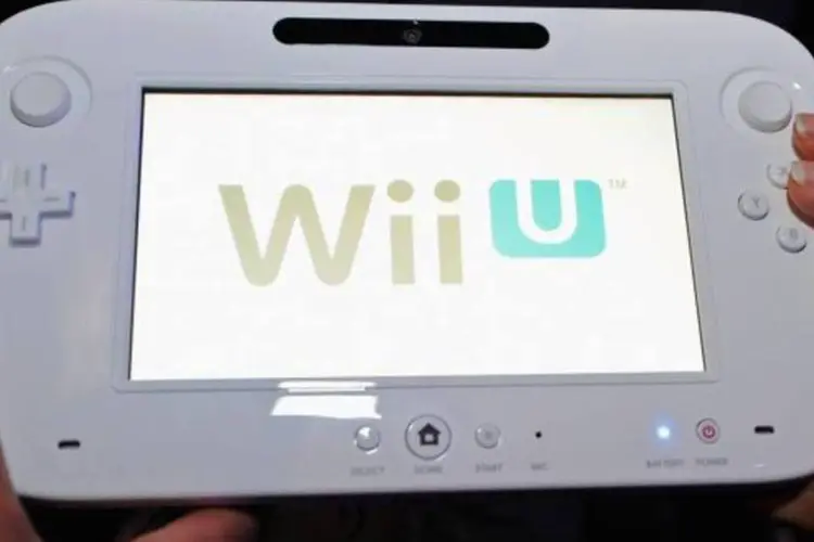 Controle inovador do novo console Wii U (Kevork Djansezian/Getty Images)