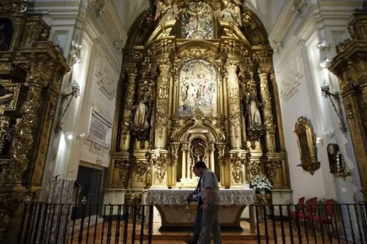 Convento onde estão sendo procurados restos mortais de Miguel de Cervantes: autor de Dom Quixote carece de um túmulo (Sergio Perez/Reuters)