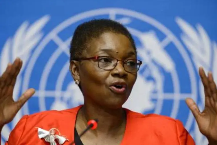 
	Representante da ONU, Val&eacute;rie Amos: &quot;&eacute; um desafio financeiro enorme&quot;
 (Fabrice Coffrini/AFP)