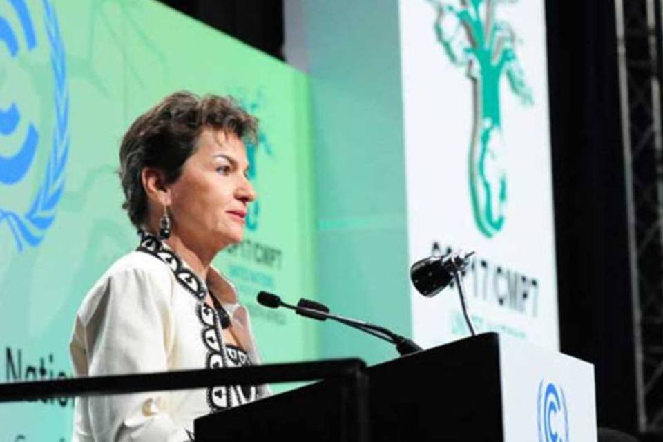 Christiana Figueres, no COP 17 (Divulgação/COP17)