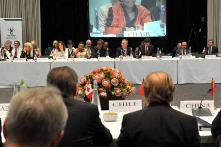 COP 17: acordo de última hora em Durban fixou um roteiro para um pacto global de corte de emissões (Jacoline Prinsloo/COP17)